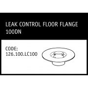 Marley Solvent Joint Leak Control Floor Flange 100DN - 126.100.LC100